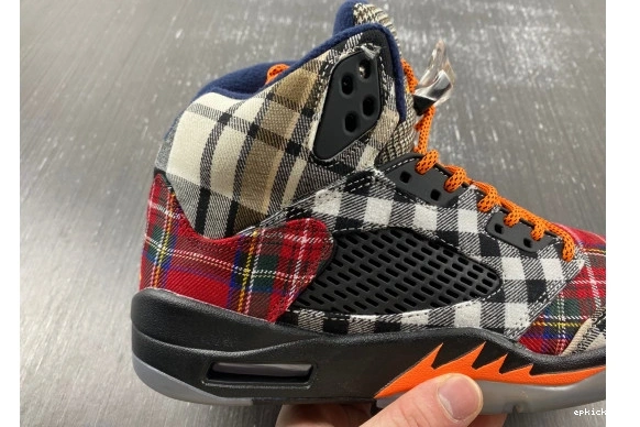 Rep EP Plaid Retro 5 FD4814-008 FD4814-008  Jordan 0130